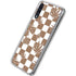 Marijuana Brown Checkered Galaxy A50 Clear Case