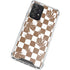 Marijuana Brown Checkered Galaxy A52 5G Clear Case