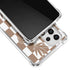 Marijuana Brown Checkered Galaxy A53 5G Clear Case