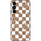 Marijuana Brown Checkered Galaxy A54 5G Skin