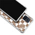 Marijuana Brown Checkered Galaxy A71 5G Clear Case