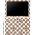 Marijuana Brown Checkered Galaxy Book 12in Skin