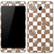Marijuana Brown Checkered Galaxy J7 Skin