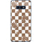 Marijuana Brown Checkered Galaxy S10e Skin