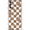 Marijuana Brown Checkered Galaxy S20 Fan Edition Skin