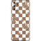Marijuana Brown Checkered Galaxy S20 Plus Skin
