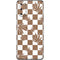 Marijuana Brown Checkered Galaxy S20 Skin
