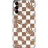 Marijuana Brown Checkered Galaxy S21 5G Skin