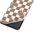 Marijuana Brown Checkered Galaxy S21 Ultra 5G Skin