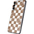 Marijuana Brown Checkered Galaxy S22 Plus Skin