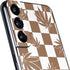 Marijuana Brown Checkered Galaxy S22 Plus Skin