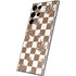 Marijuana Brown Checkered Galaxy S22 Ultra Skin