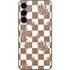 Marijuana Brown Checkered Galaxy S23 FE Skin