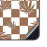 Marijuana Brown Checkered Galaxy S23 FE Skin