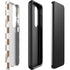 Marijuana Brown Checkered Galaxy S23 Plus Pro Case