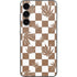 Marijuana Brown Checkered Galaxy S23 Plus Skin