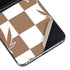 Marijuana Brown Checkered Galaxy Z Flip5 5G Skin