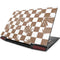 Marijuana Brown Checkered Lenovo IdeaPad Skin