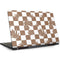 Marijuana Brown Checkered Dell Inspiron Skin