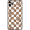Marijuana Brown Checkered iPhone 11 Pro Max Skin