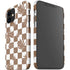 Marijuana Brown Checkered iPhone 12 Mini Lite Case
