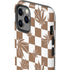Marijuana Brown Checkered iPhone 12 Pro Impact Case