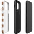 Marijuana Brown Checkered iPhone 12 Pro Impact Case