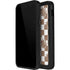 Marijuana Brown Checkered iPhone 13 Mini Waterproof Case