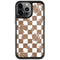 Marijuana Brown Checkered iPhone 13 Pro Cargo Case