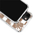 Marijuana Brown Checkered iPhone 14 Plus Clear Case