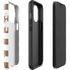 Marijuana Brown Checkered iPhone 14 Pro Impact Case