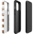 Marijuana Brown Checkered iPhone 14 Pro Max Impact Case