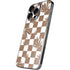 Marijuana Brown Checkered iPhone 14 Pro Max Skin