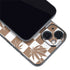 Marijuana Brown Checkered iPhone 14 Skin