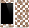 Marijuana Brown Checkered iPhone 6/6s Plus Skin
