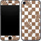 Marijuana Brown Checkered iPhone 8 Skin