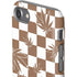 Marijuana Brown Checkered iPhone SE (2nd & 3rd Gen) Pro Case