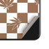 Marijuana Brown Checkered iPhone SE (2nd & 3rd Gen) Skin