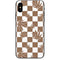 Marijuana Brown Checkered iPhone XS Max Skin