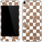 Marijuana Brown Checkered Apple iPod Skin