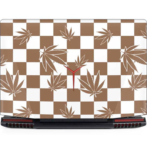 Marijuana Brown Checkered Legion Y720 Skin
