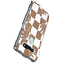 Marijuana Brown Checkered LG Stylo 6 Clear Case