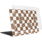 Marijuana Brown Checkered MacBook Air 13in (2020) Case plus Skin