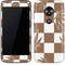Marijuana Brown Checkered Moto E5 Play Skin