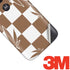 Marijuana Brown Checkered Moto E5 Play Skin