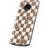 Marijuana Brown Checkered Moto G6 Skin