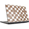 Marijuana Brown Checkered MSI GS65 Stealth Laptop Skin