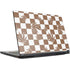 Marijuana Brown Checkered MSI GS65 Stealth Laptop Skin