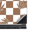 Marijuana Brown Checkered MSI GS65 Stealth Laptop Skin