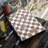 Marijuana Brown Checkered MSI GS65 Stealth Laptop Skin